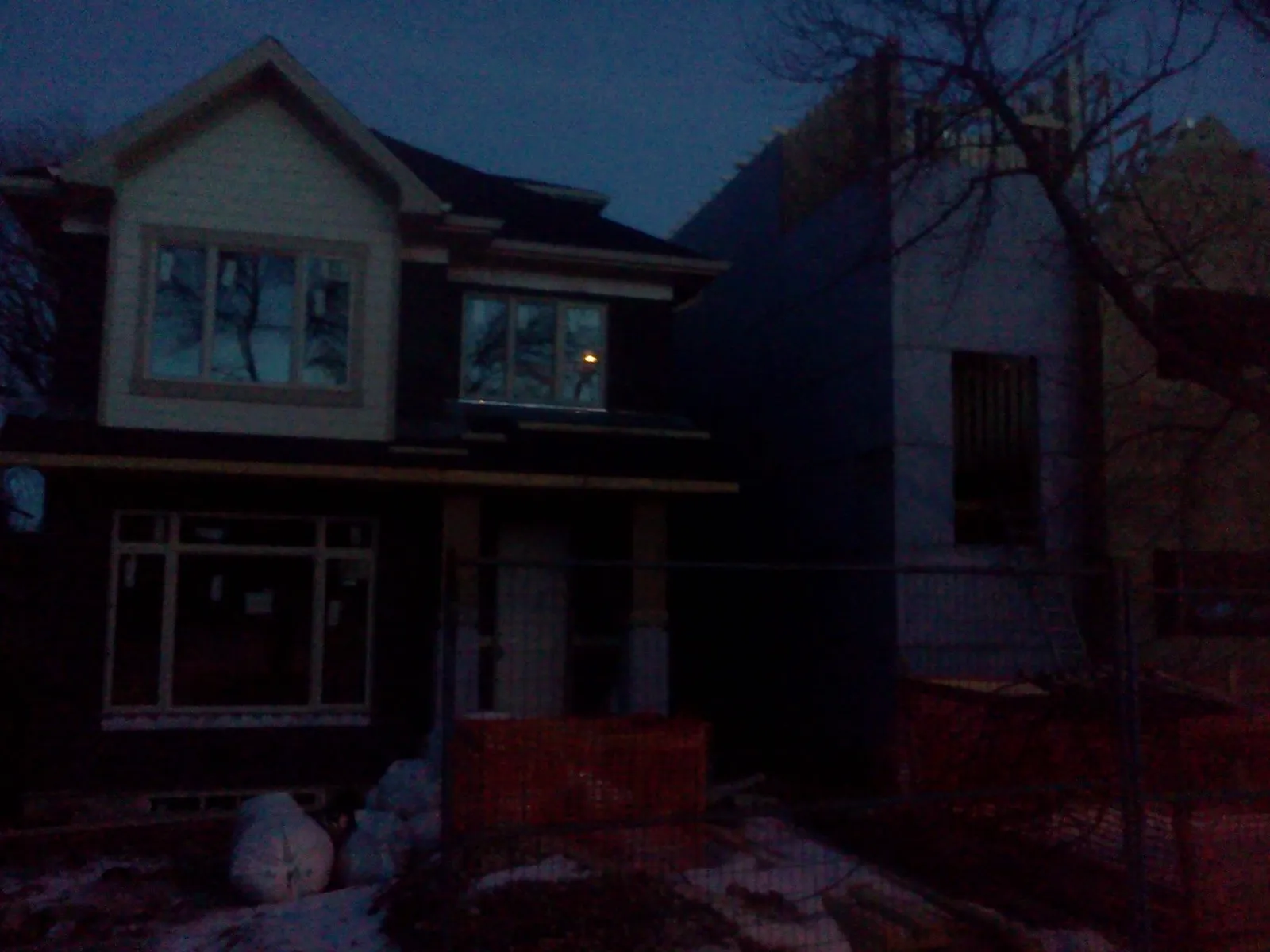 Completed residential construction project by Lenny Craig